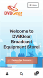 Mobile Screenshot of dvbgear.com